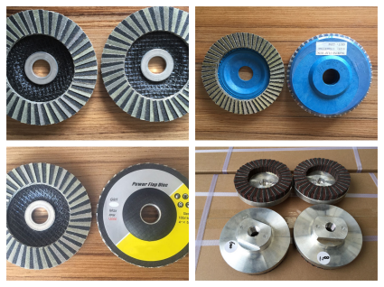 Diamond flap disc for angle grinder